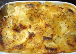 Scalloped Potatoes Gratin