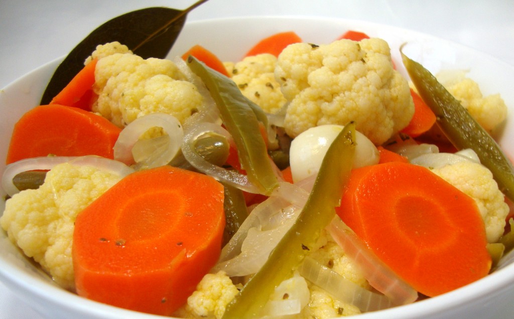 Escabeche (Mexican Spicy Pickled Vegetables) - The Gentle Chef
