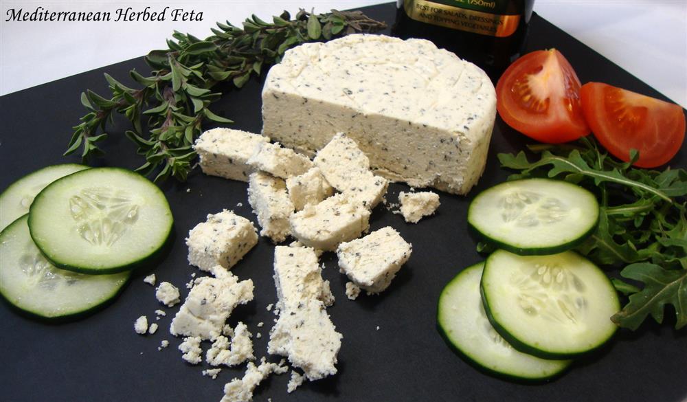 Mediterranean Herbed Feta (From the Non-Dairy Evolution Cookbook)