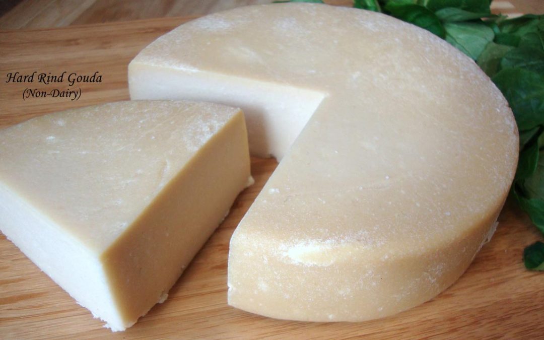 Cultured Gouda Vegan Cheese with Hard Rind Finish