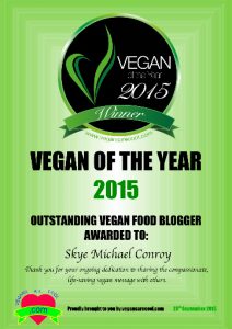 the-gentle-chef-vegan-of-the-year-2015-award